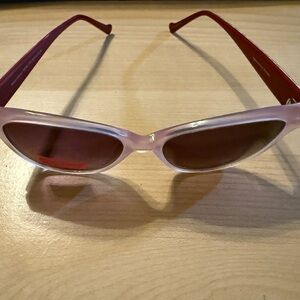 Betsey Johnson Pink and Red Sunglasses